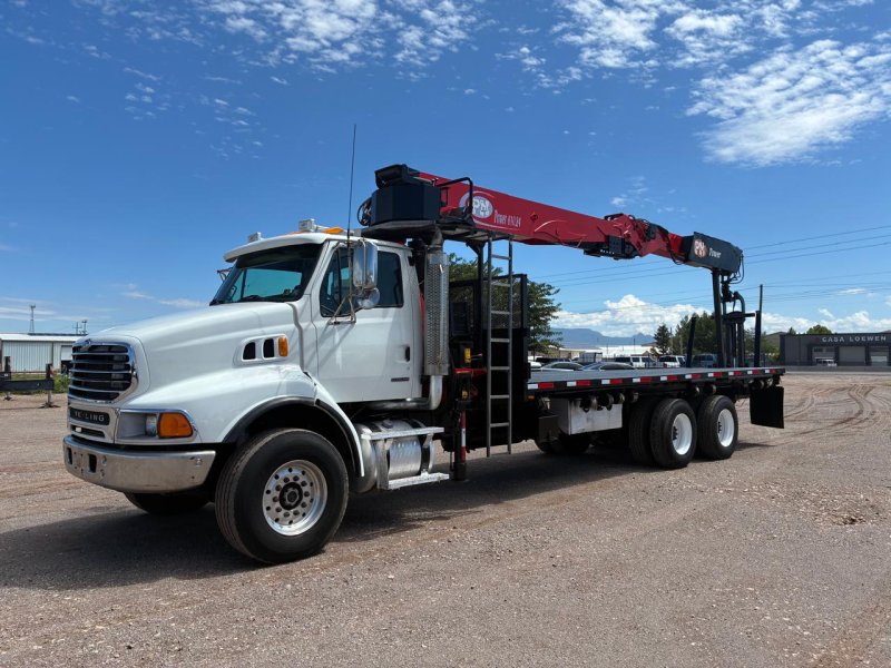 Camion grua hiad para palets